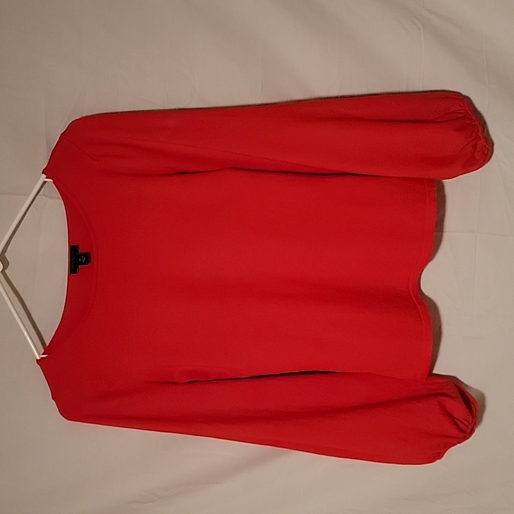 Ann Taylor factory long sleeve orange top
